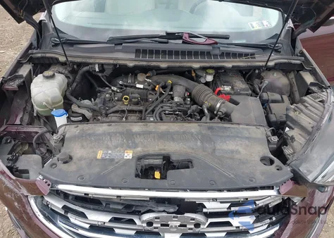 2020 Ford Edge Titanium z USA, uszkodzony, nr VIN 2FMPK4K99LBB49923